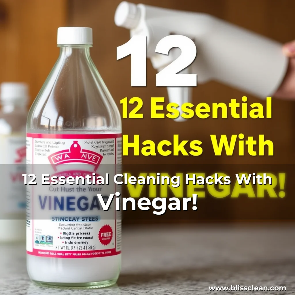 Read more about the article 12 Essential Cleaning Hacks With Vinegar!