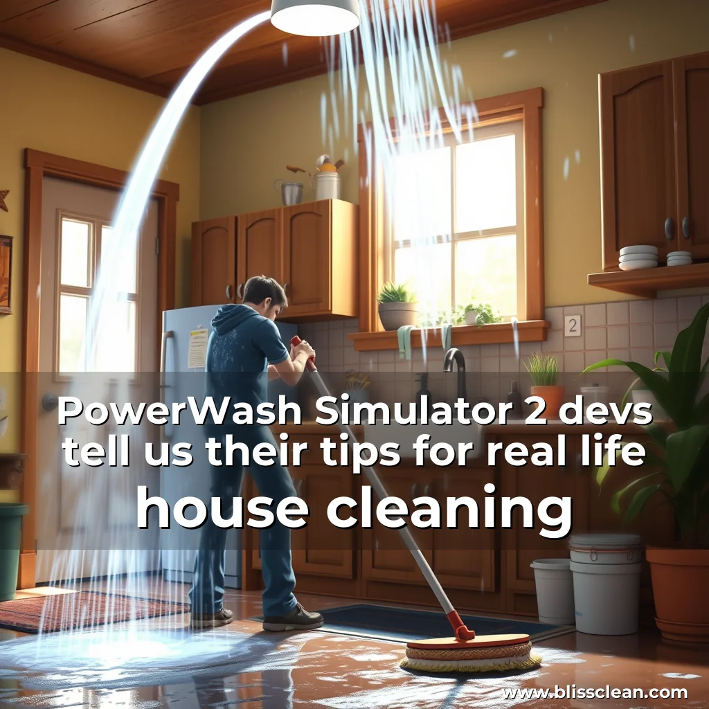 Read more about the article PowerWash Simulator 2 devs tell us their tips for real life house cleaning