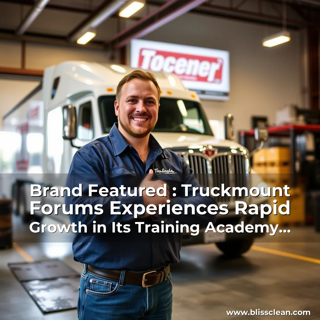 Read more about the article Brand Featured : Truckmount Forums Experiences Rapid Growth in Its Training Academy and YouTube Channel