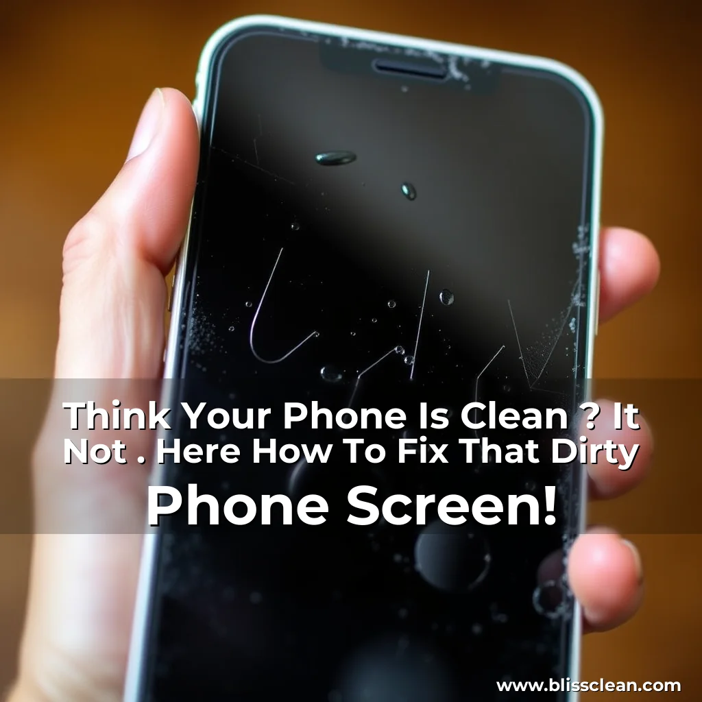 Read more about the article Think Your Phone Is Clean ? It Not . Here How To Fix That Dirty Phone Screen!