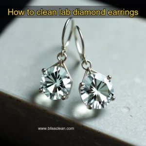 Read more about the article How to clean lab diamond earrings