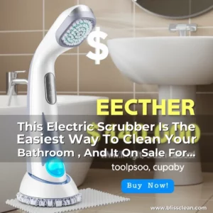 Read more about the article This Electric Scrubber Is The Easiest Way To Clean Your Bathroom , And It On Sale For Just $40.00 Now! Buy Now!