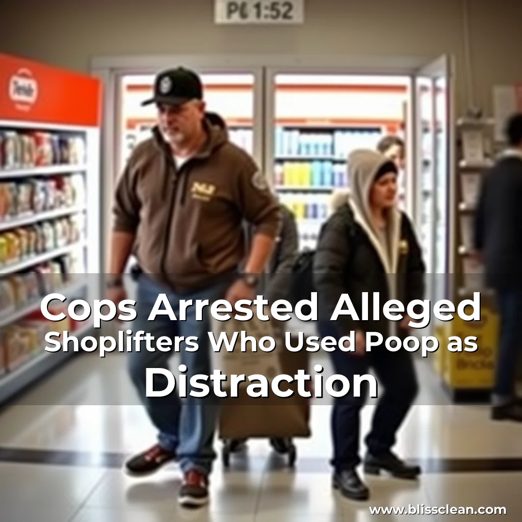 You are currently viewing Cops Arrested Alleged Shoplifters Who Used Poop as Distraction