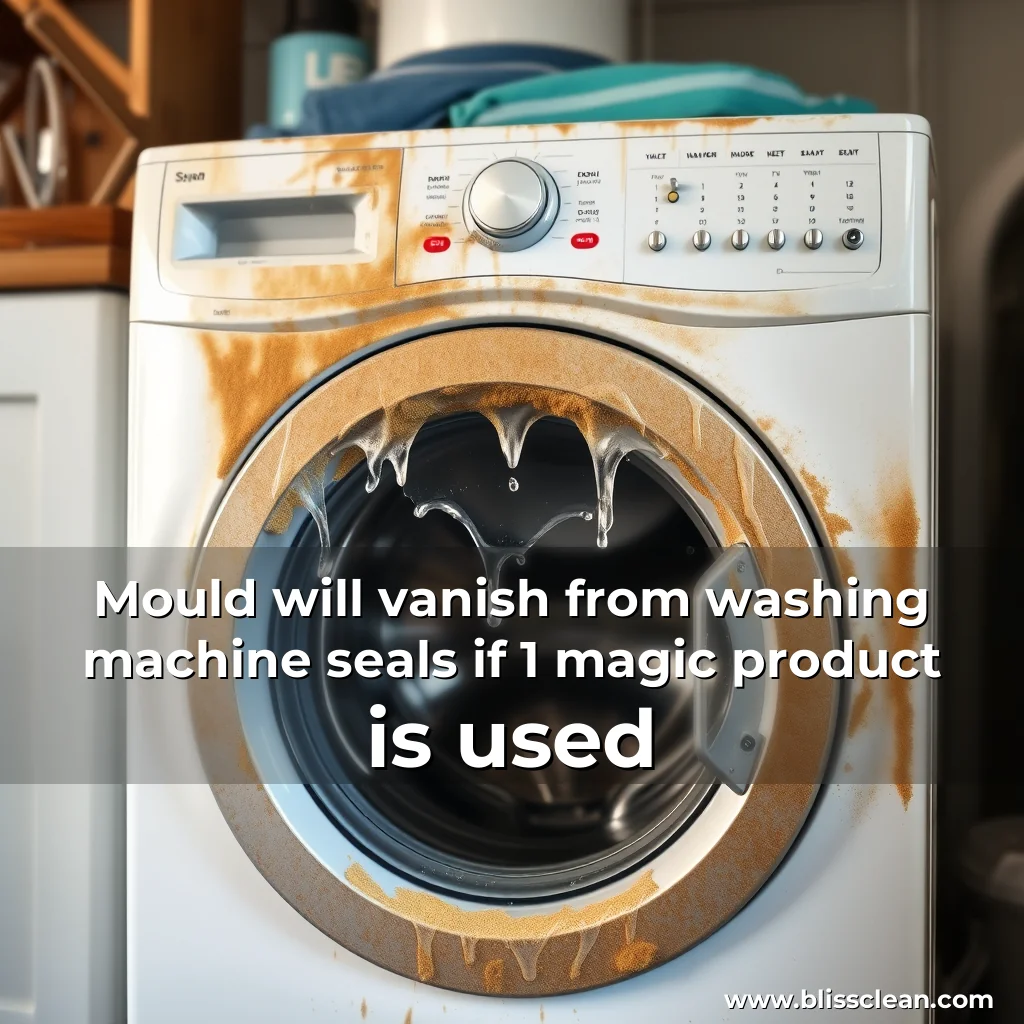 Read more about the article Mould will vanish from washing machine seals if 1 magic product is used