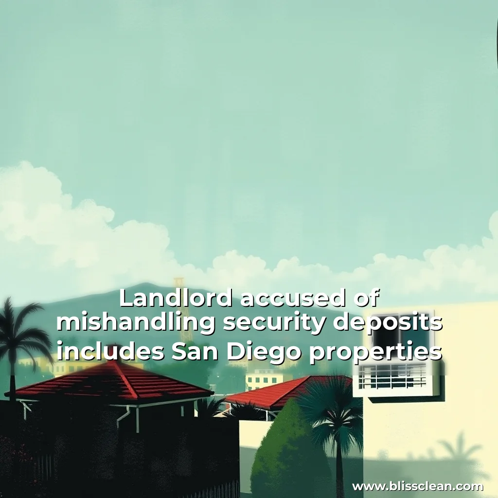 Read more about the article Landlord accused of mishandling security deposits  includes San Diego properties