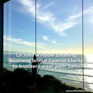 Read more about the article La Jolla window  cleaning business brings Coastal Clarity to brother career path  San Diego Union  Tribune