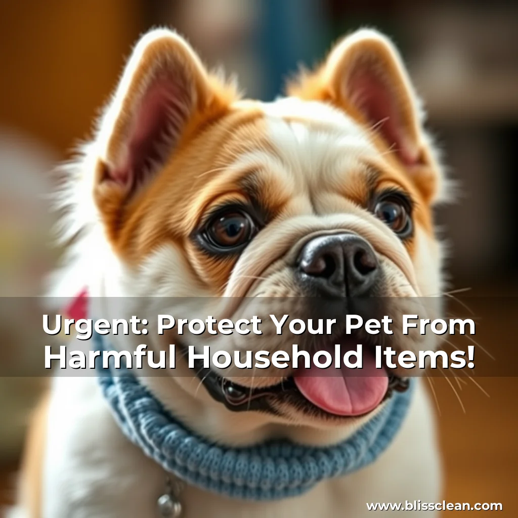 Read more about the article Urgent: Protect Your Pet From Harmful Household Items!