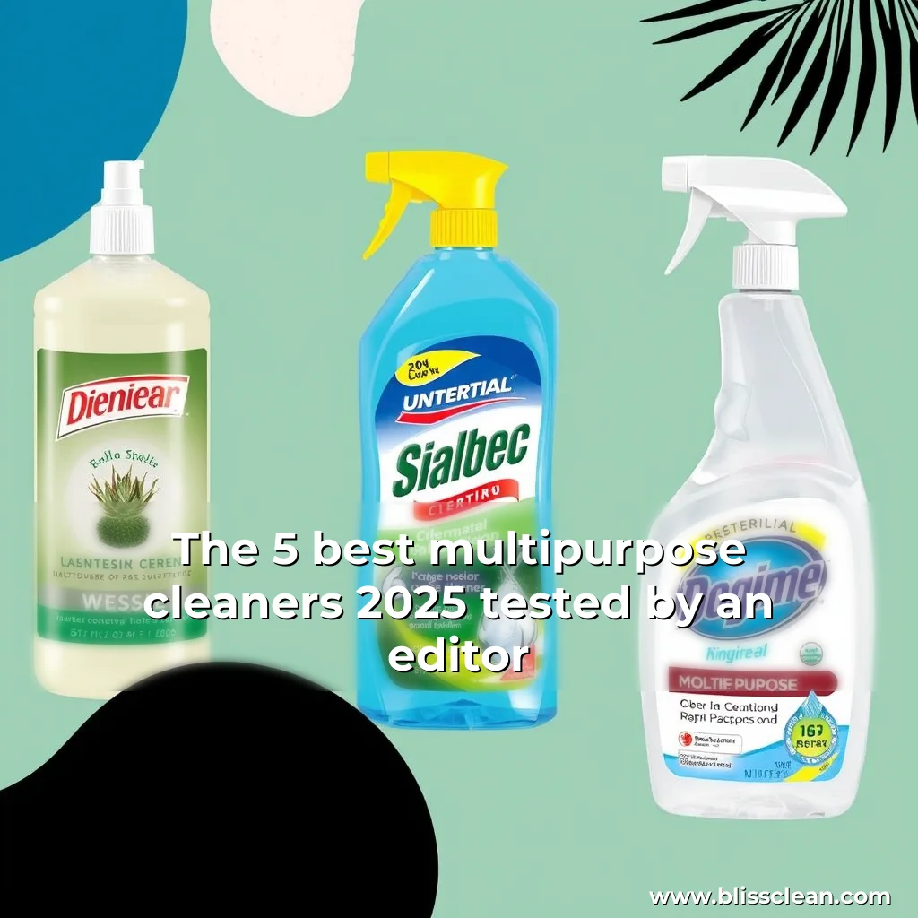 Read more about the article The 5 best multipurpose cleaners 2025  tested by an editor
