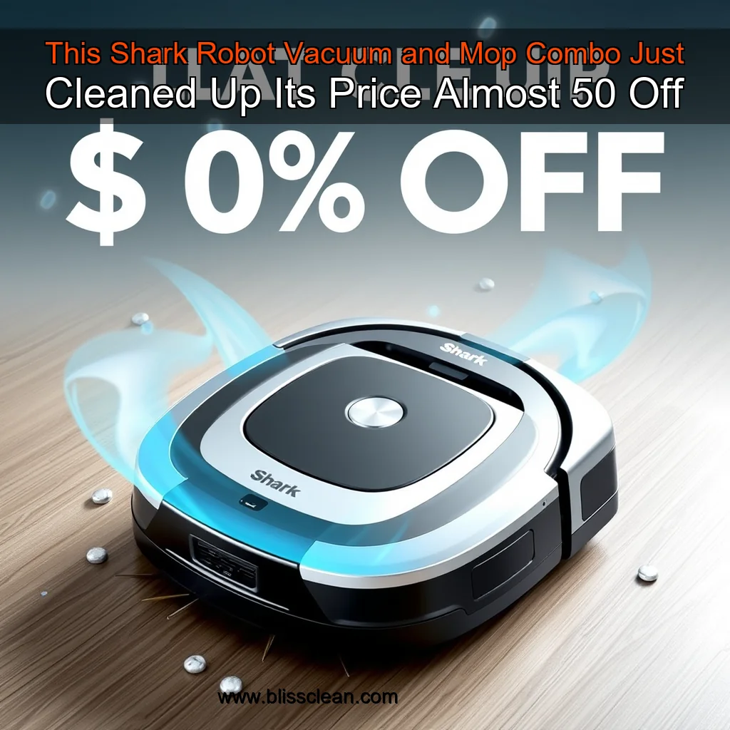 Read more about the article This Shark Robot Vacuum and Mop Combo Just Cleaned Up Its Price  Almost 50  Off