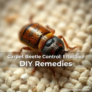 Read more about the article Carpet Beetle Control: Effective DIY Remedies