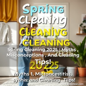 Read more about the article Spring Cleaning 2025 : Myths , Misconceptions , And Cleaning Tips!