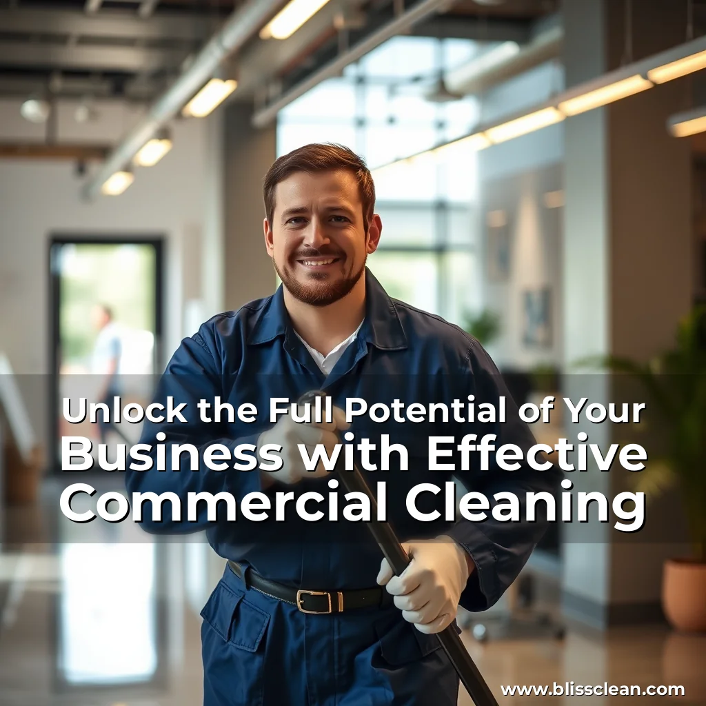 Read more about the article Unlock the Full Potential of Your Business with Effective Commercial Cleaning