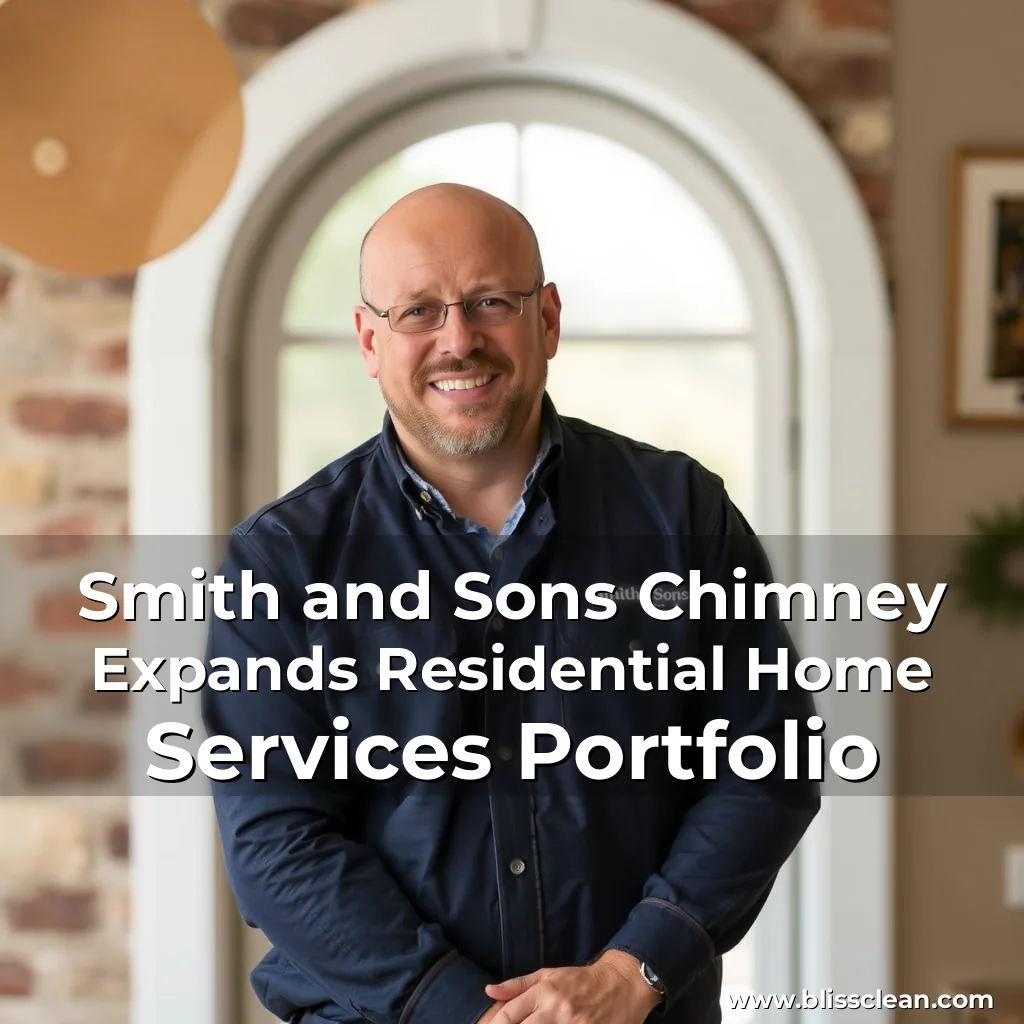 Read more about the article Smith and Sons Chimney Expands Residential Home Services Portfolio