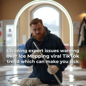 Read more about the article Cleaning expert issues warning over Ice Mopping viral TikTok trend which can make you sick