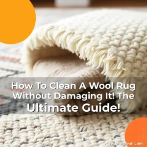 Read more about the article How To Clean A Wool Rug Without Damaging It! The Ultimate Guide!