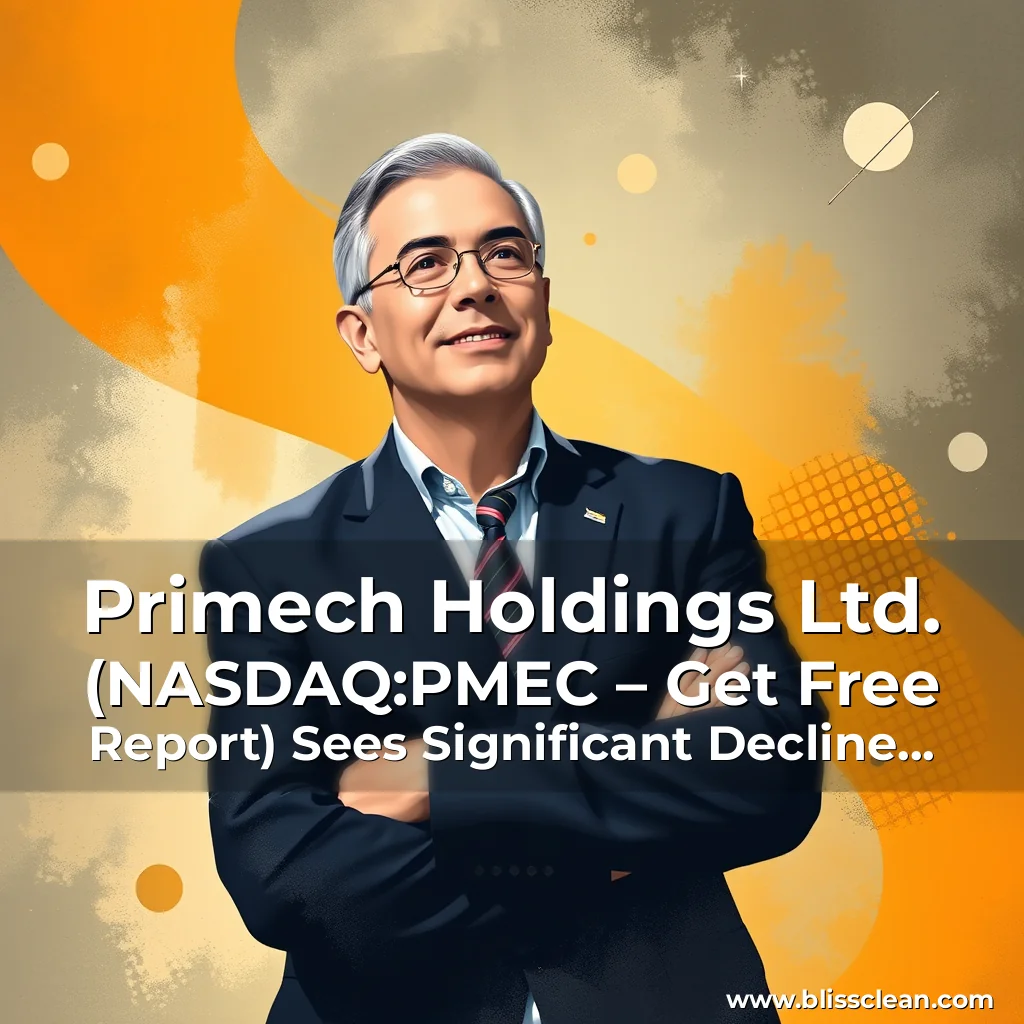 Read more about the article Primech Holdings Ltd. (NASDAQ:PMEC – Get Free Report) Sees Significant Decline in Short Interest