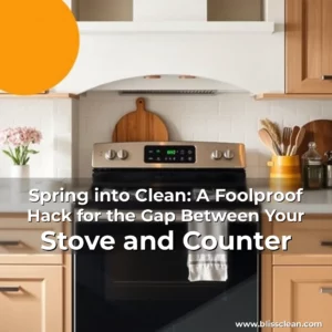 Read more about the article Spring into Clean: A Foolproof Hack for the Gap Between Your Stove and Counter