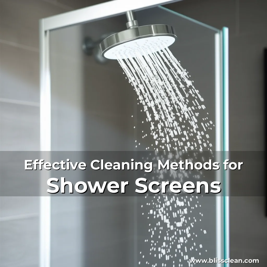 Read more about the article Effective Cleaning Methods for Shower Screens