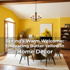 Read more about the article Spring’s Warm Welcome: Embracing Butter Yellow in Home Decor