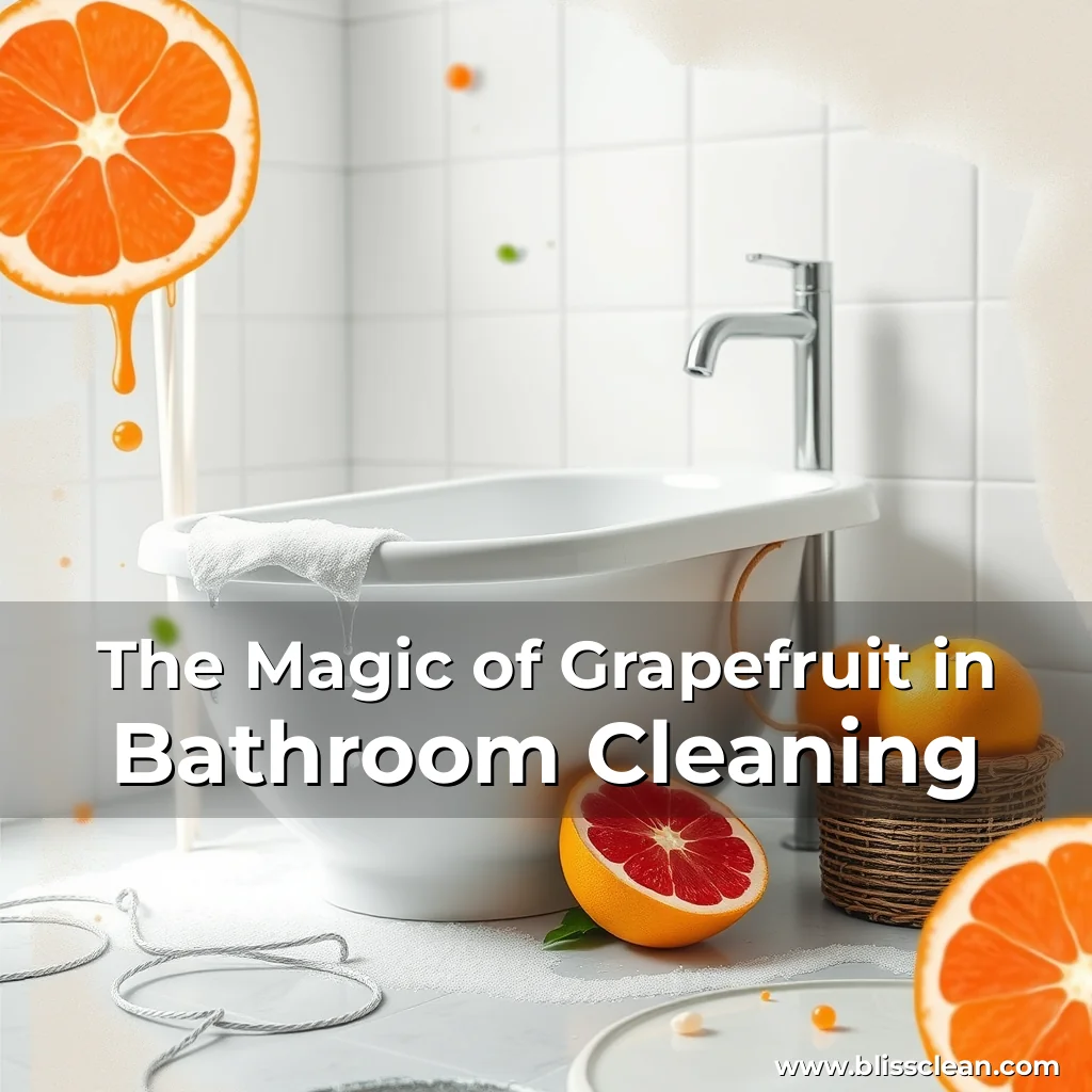 Read more about the article The Magic of Grapefruit in Bathroom Cleaning