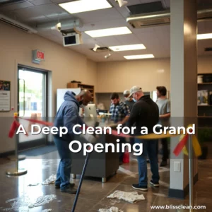 Read more about the article A Deep Clean for a Grand Opening