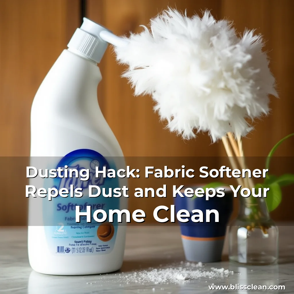 Read more about the article Dusting Hack: Fabric Softener Repels Dust and Keeps Your Home Clean