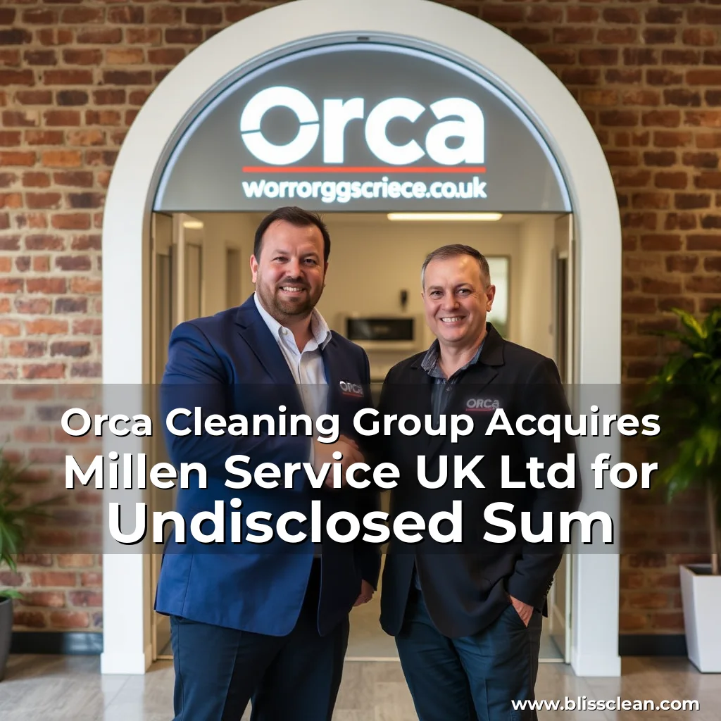 Read more about the article Orca Cleaning Group Acquires Millen Service UK Ltd for Undisclosed Sum