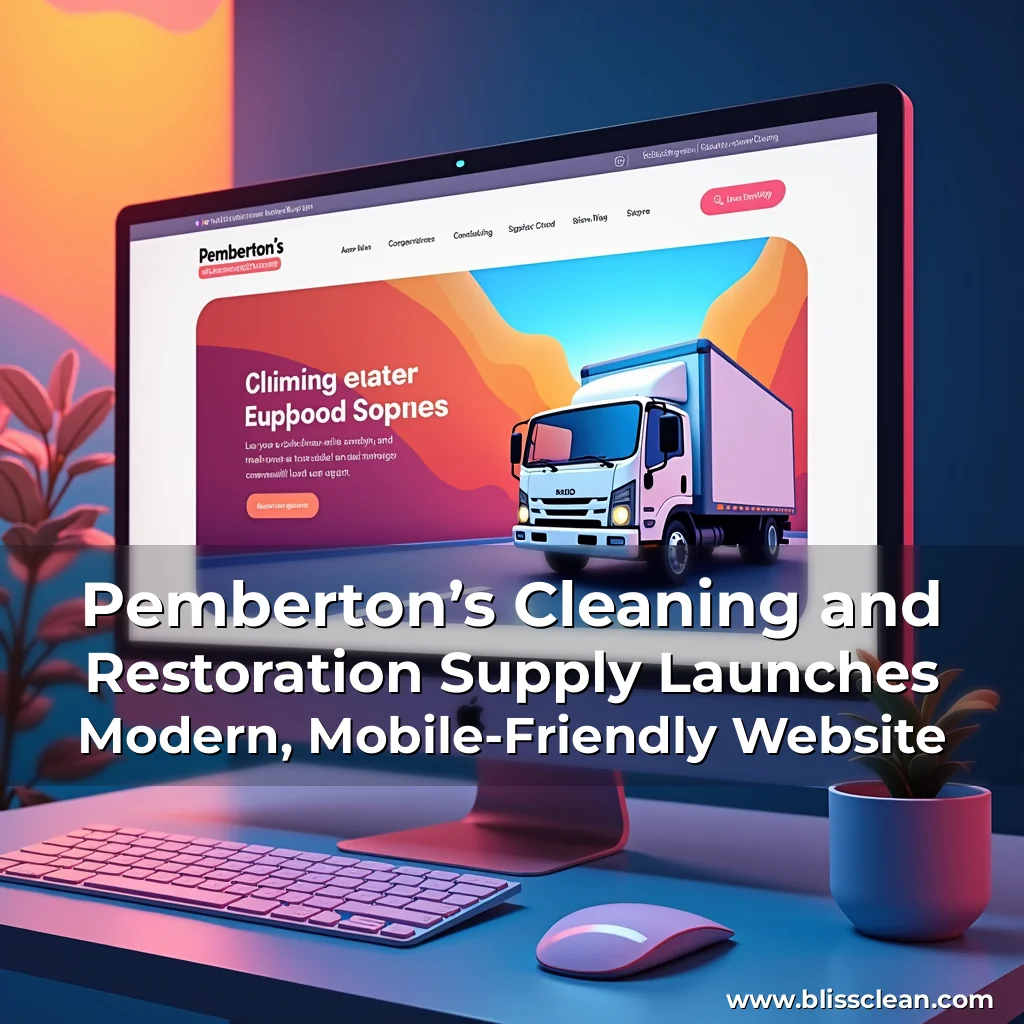 Read more about the article Pemberton’s Cleaning and Restoration Supply Launches Modern, Mobile-Friendly Website