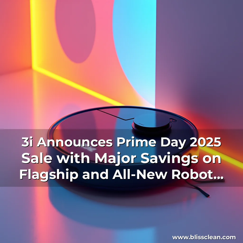 Read more about the article 3i Announces Prime Day 2025 Sale with Major Savings on Flagship and All-New Robot Vacuums