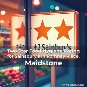 Read more about the article Two Star Food Hygiene Rating for Sainsbury’s in Romney Place, Maidstone