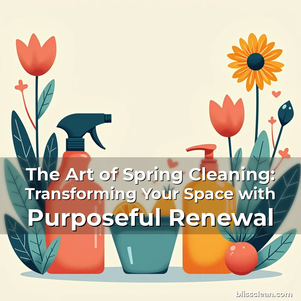 Read more about the article The Art of Spring Cleaning: Transforming Your Space with Purposeful Renewal