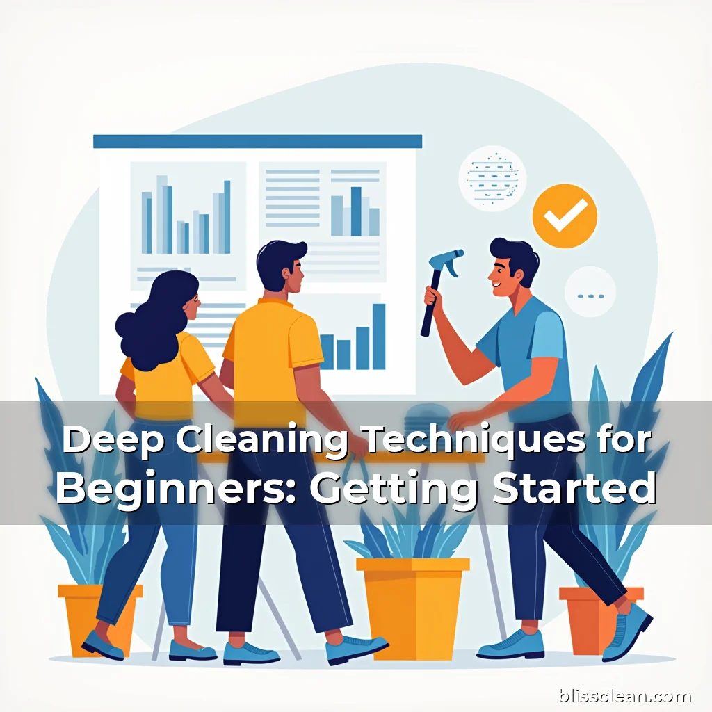 Artistic representation for Deep Cleaning Techniques for Beginners: Getting Started