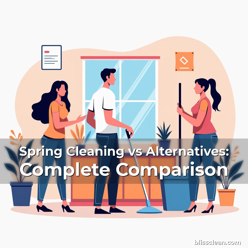 Artistic representation for Spring Cleaning vs Alternatives: Complete Comparison