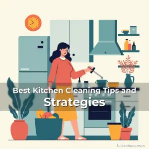 Artistic representation for Best Kitchen Cleaning Tips and Strategies