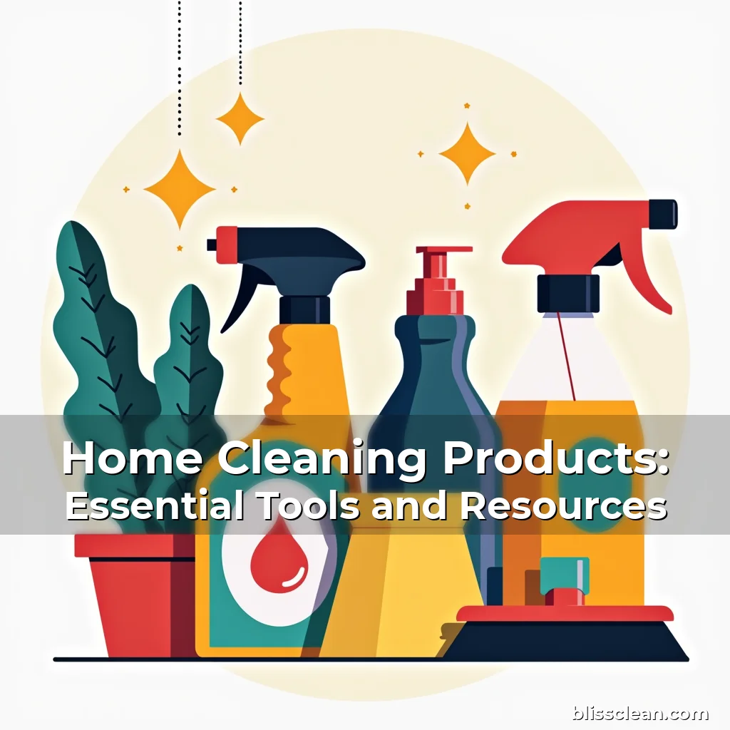 Read more about the article Home Cleaning Products: Essential Tools and Resources