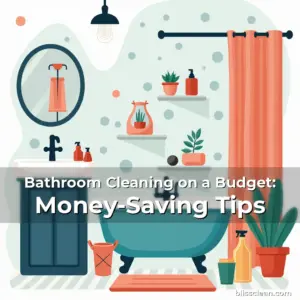 Artistic representation for Bathroom Cleaning on a Budget: Money-Saving Tips