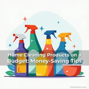 Artistic representation for Home Cleaning Products on a Budget: Money-Saving Tips