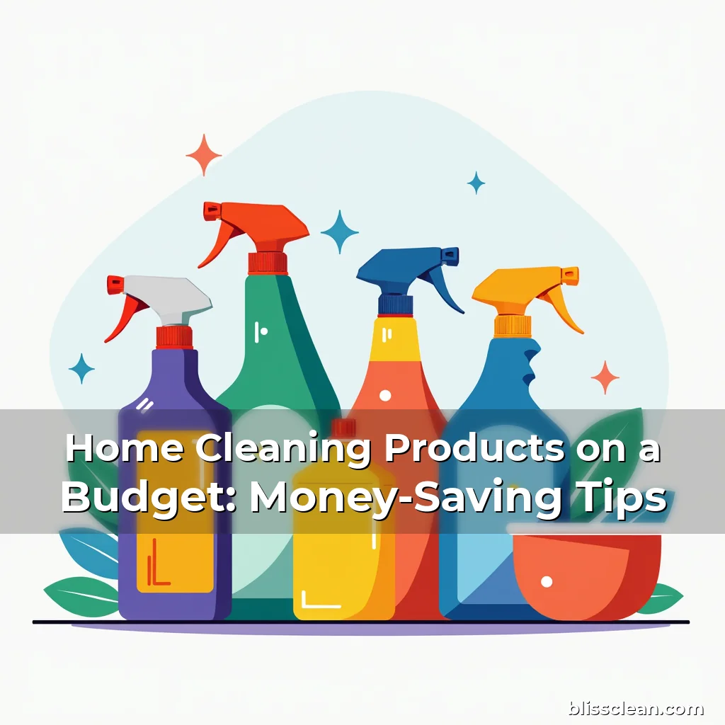 Read more about the article Home Cleaning Products on a Budget: Money-Saving Tips