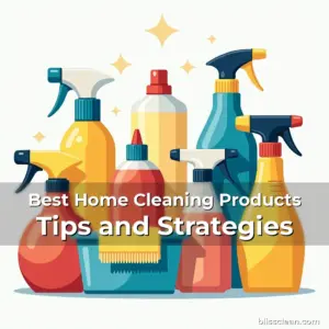 Artistic representation for Best Home Cleaning Products Tips and Strategies