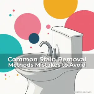 Artistic representation for Common Stain Removal Methods Mistakes to Avoid