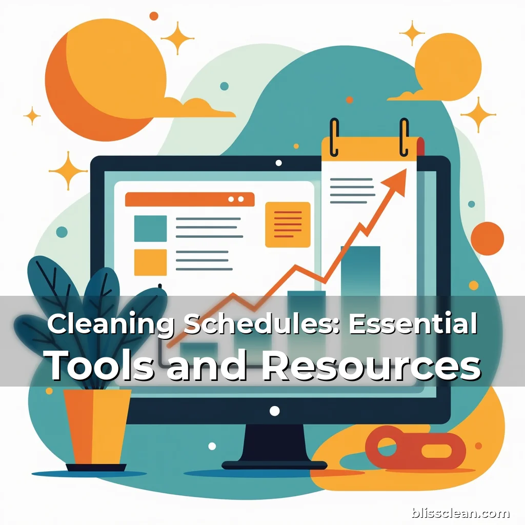 Artistic representation for Cleaning Schedules: Essential Tools and Resources
