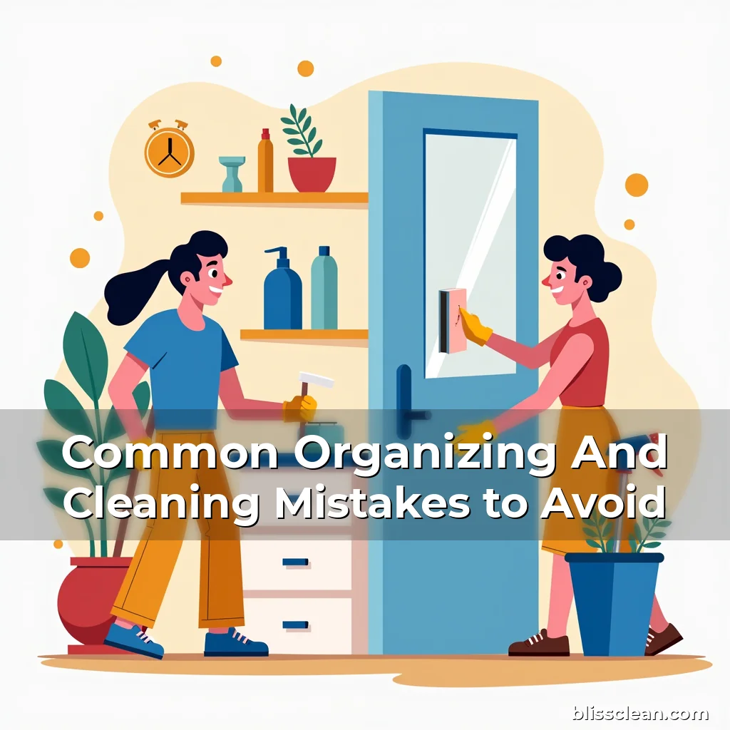Common Organizing And Cleaning Mistakes to Avoid