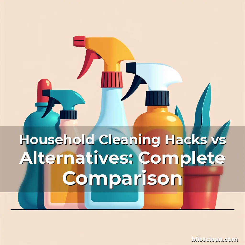 Read more about the article Household Cleaning Hacks vs Alternatives: Complete Comparison