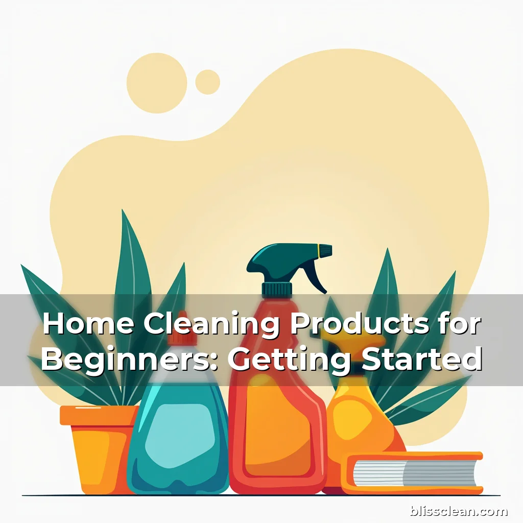 Read more about the article Home Cleaning Products for Beginners: Getting Started