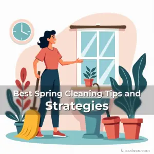 Artistic representation for Best Spring Cleaning Tips and Strategies