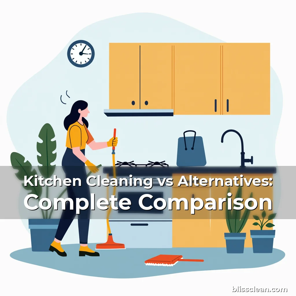 Artistic representation for Kitchen Cleaning vs Alternatives: Complete Comparison