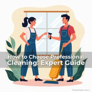 Artistic representation for How to Choose Professional Cleaning: Expert Guide