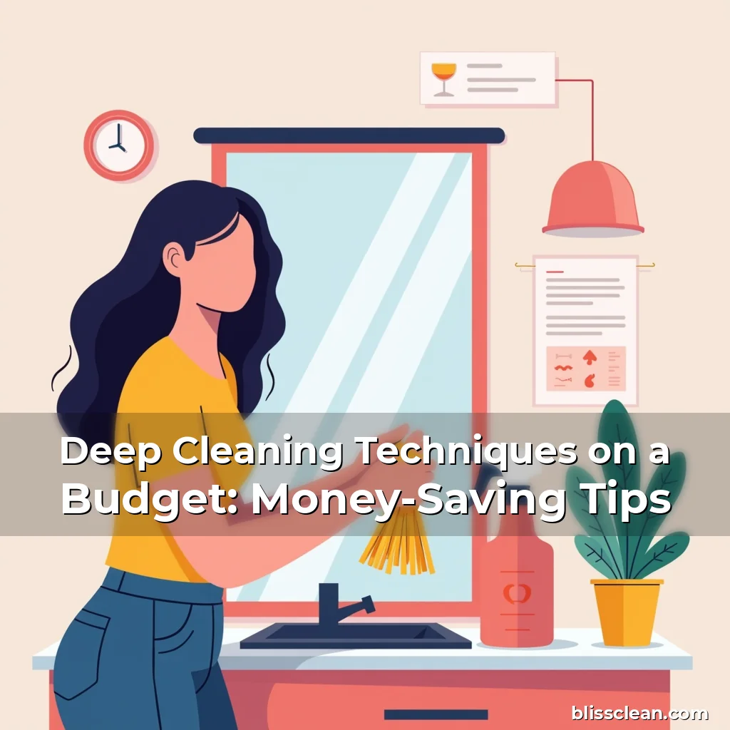Read more about the article Deep Cleaning Techniques on a Budget: Money-Saving Tips