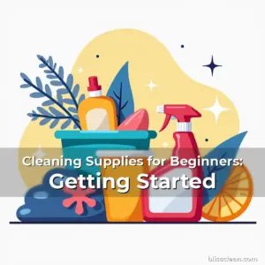 Artistic representation for Cleaning Supplies for Beginners: Getting Started