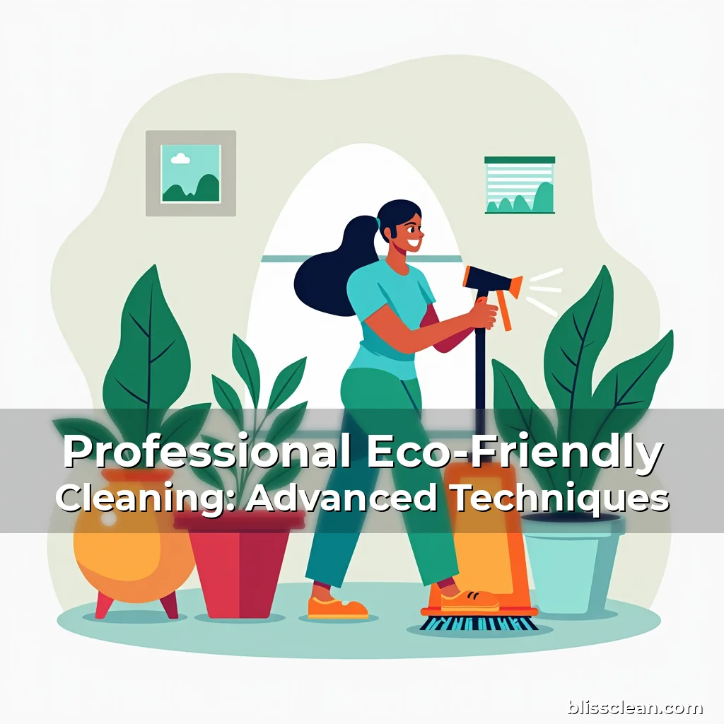 Read more about the article Professional Eco-Friendly Cleaning: Advanced Techniques